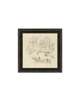 Kensington Gardens in Winter, 9x9