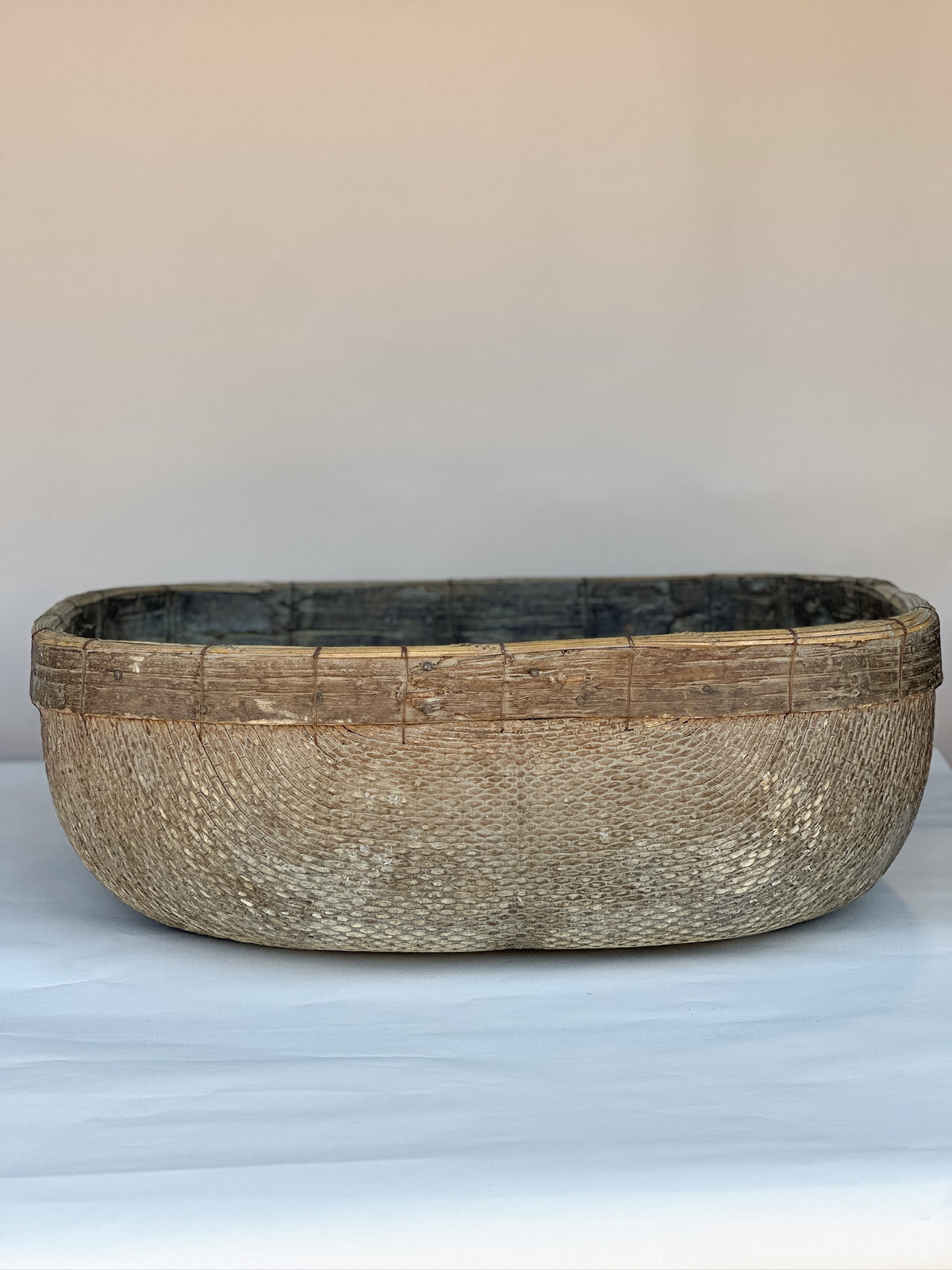 Vintage Harvest Tree Basket, Large Size
