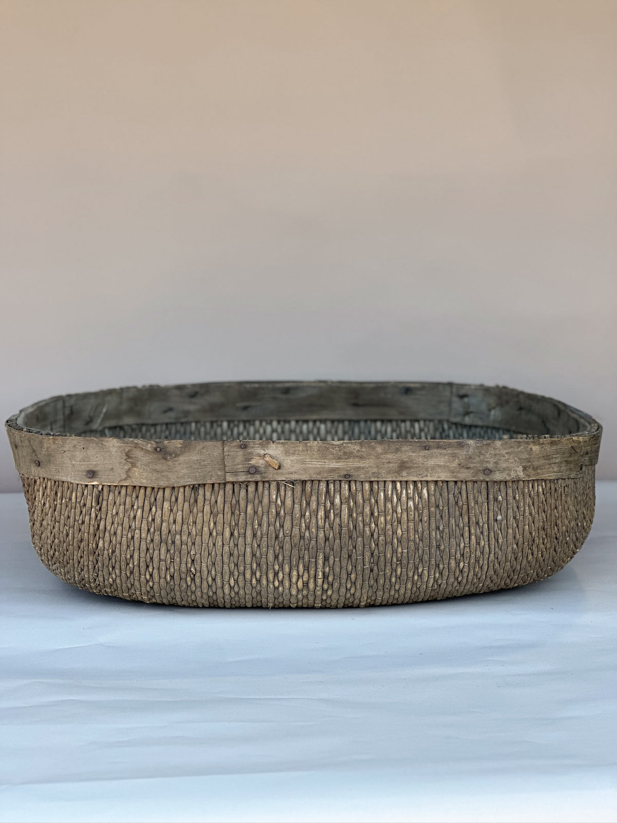Vintage Harvest Tree Basket, Large Size