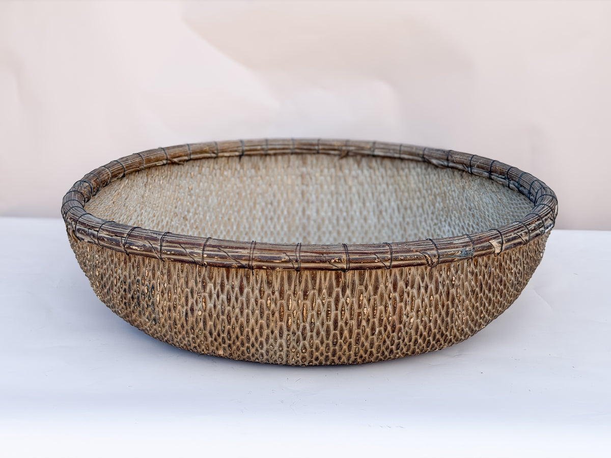Vintage Harvest Tree Basket, Large Size
