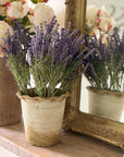Faux Lavender Stems, 16" and UV Protected