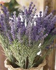 Faux Lavender Stems, 16" and UV Protected