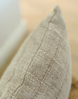 Linen Grid Pillows