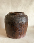 Vintage Mijiu Rice Wine Jar, Large No. 4