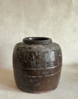 Vintage Mijiu Rice Wine Jar, Medium No. 9