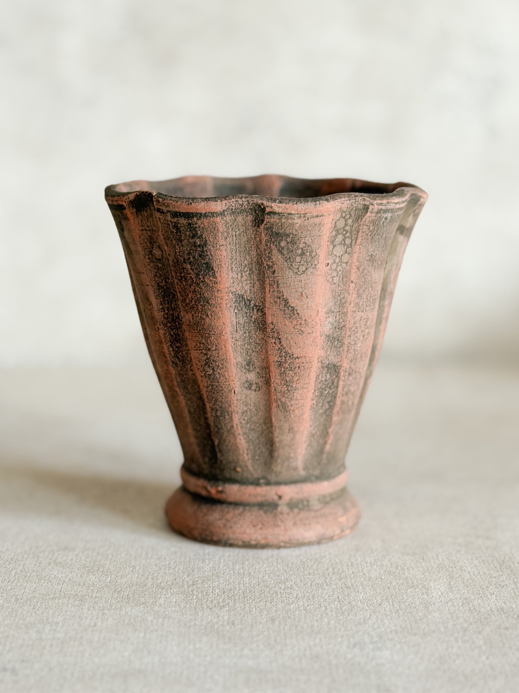 Mini Footed Terracotta Pots