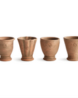 Mini Footed Terracotta Pots