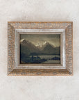 Moody Mountains & Lake Artwork