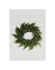 24" Real Touch Norfolk Pine Wreath