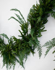 Norfolk & Cypress Mix Real Touch Faux Chrismas Garland 6ft
