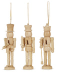 Nutcracker Mini Ornaments, Set of 3