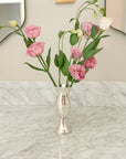 Queen Anne's Silver Bud Vases