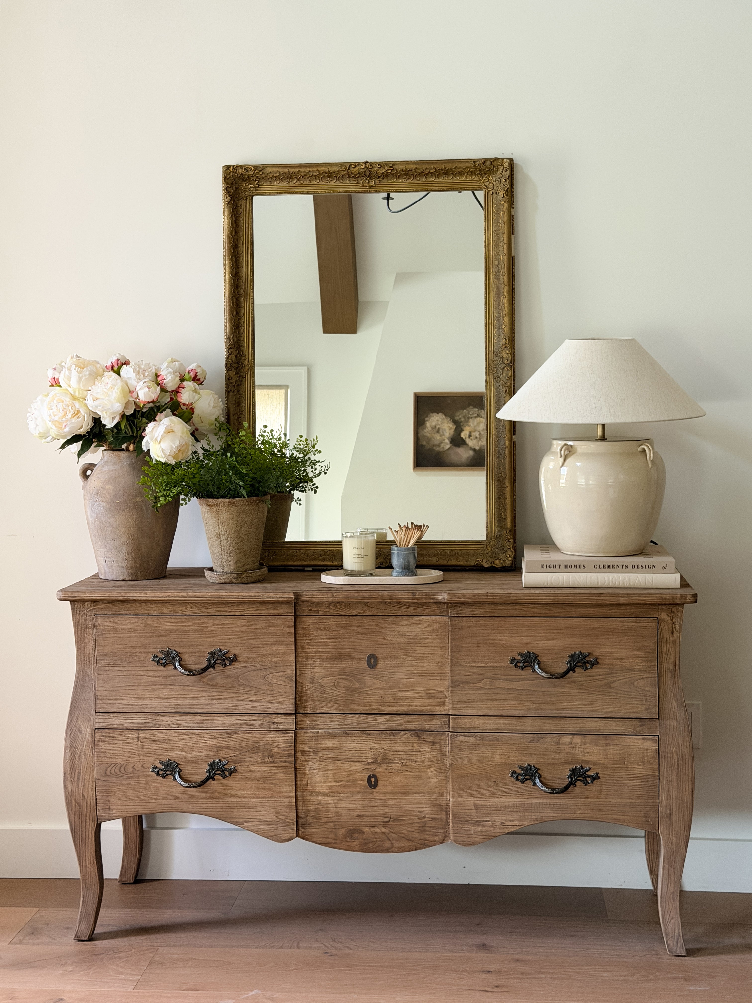 Reclaimed Oak Toulouse Console – Cottage Home