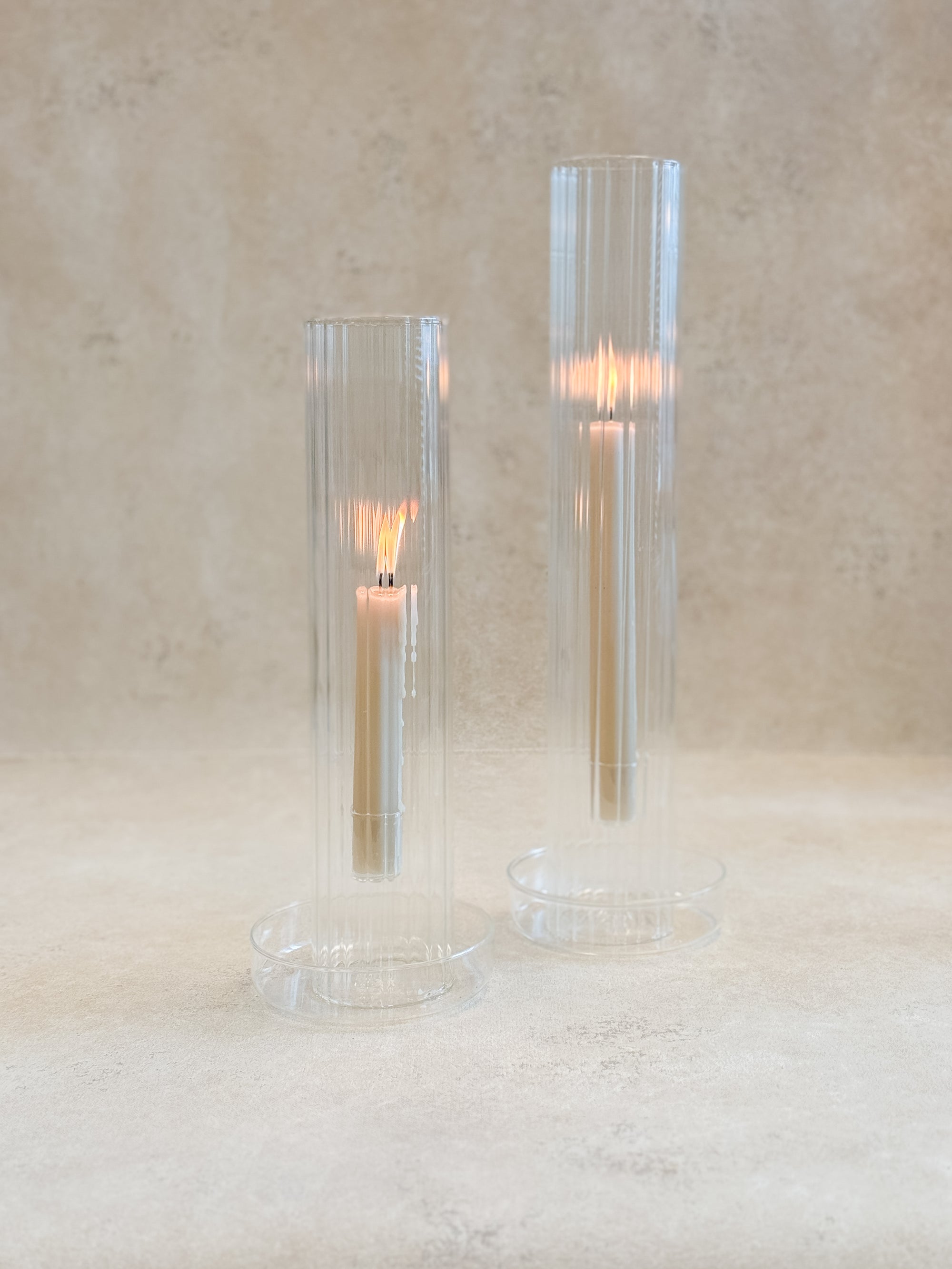 Reeded Candle Sleeves