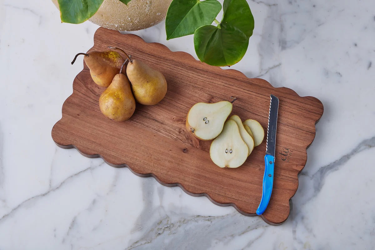 Cottage and Key Cutting Board