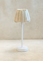 Scalloped Rattan Mini Lamp Shade