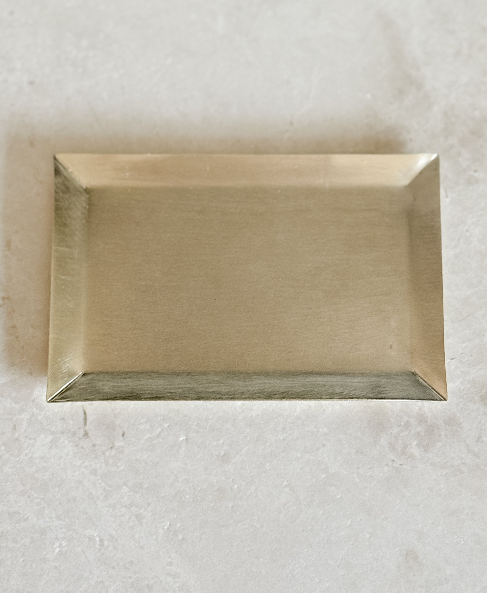 Silver Rectangle Dish