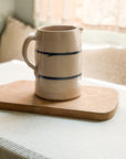 Vintage Striped Pitcher Tall, No. 1