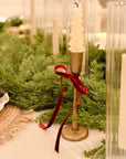 Tree Shaped Taper Candles, Set of 2