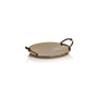 Vintage Brass Round Tray