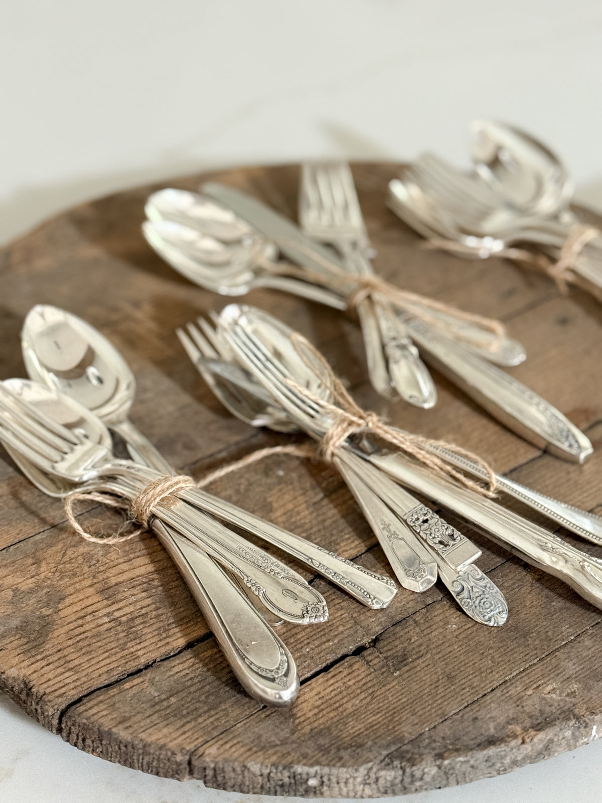 Hotel Silverware Pattern Vintage Hotel Silver 5-piece Flatware – Cottage Home