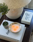 Vintage Silver Plate Candles