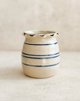 Vintage Striped Vase