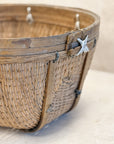 Vintage Woven Chinese Basket