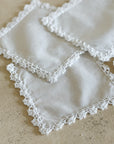 White Lace Coaster