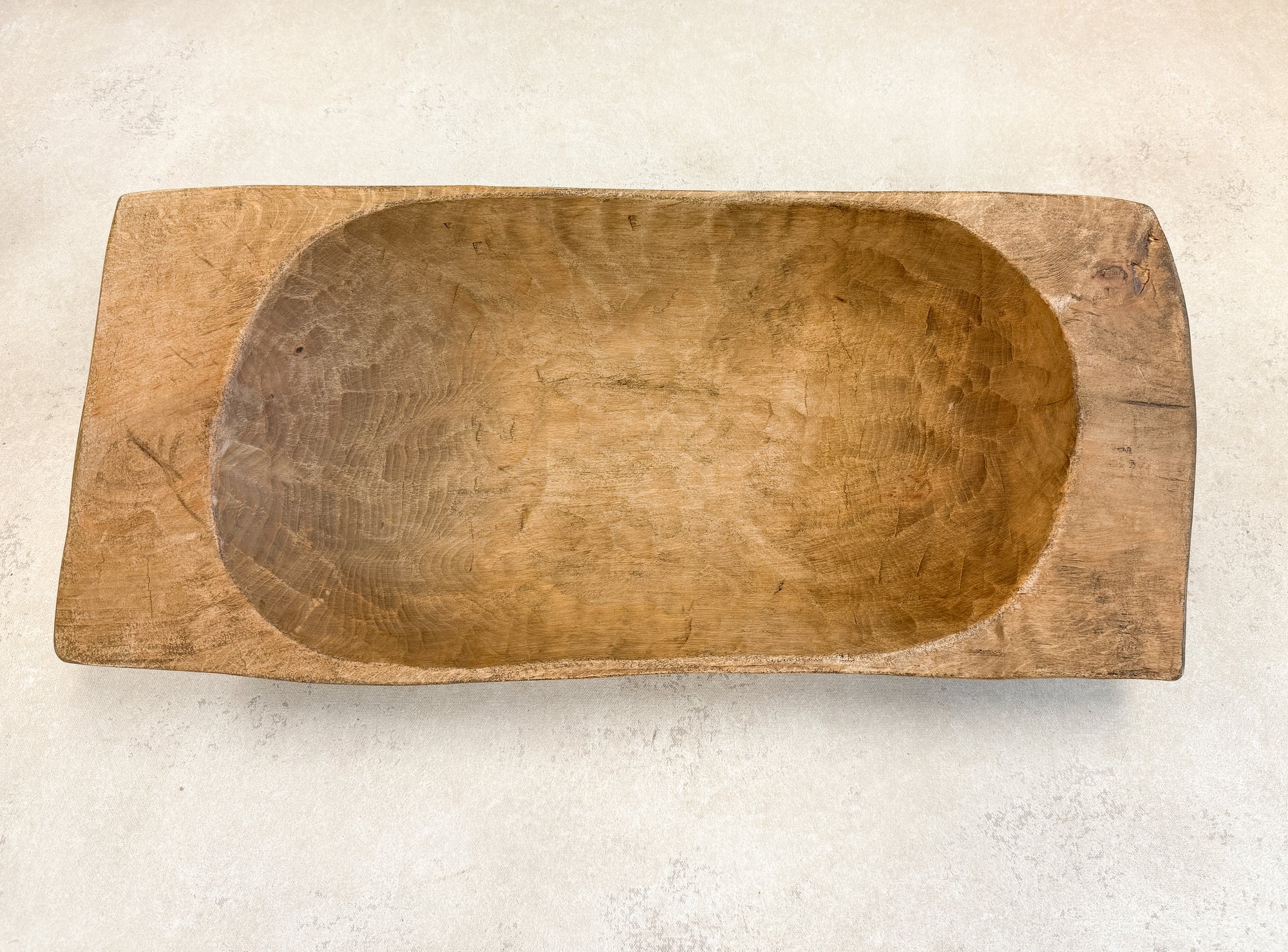 Wood Dough Bowl NO. 6