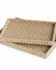 Woven Coffee Table Trays