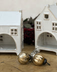 Snowy Village Ceramic Houses
