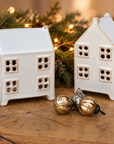 Snowy Village Ceramic Houses