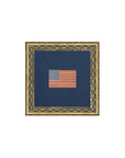 Gingham American Flag Framed Art, 9x9