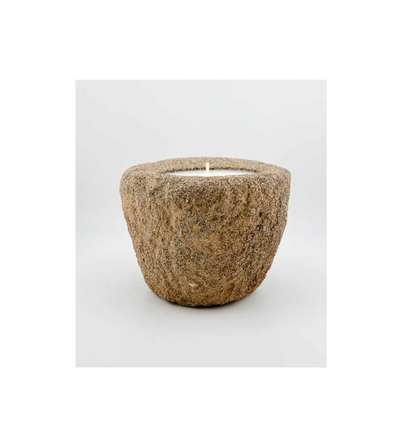 Stone Mortar Candles