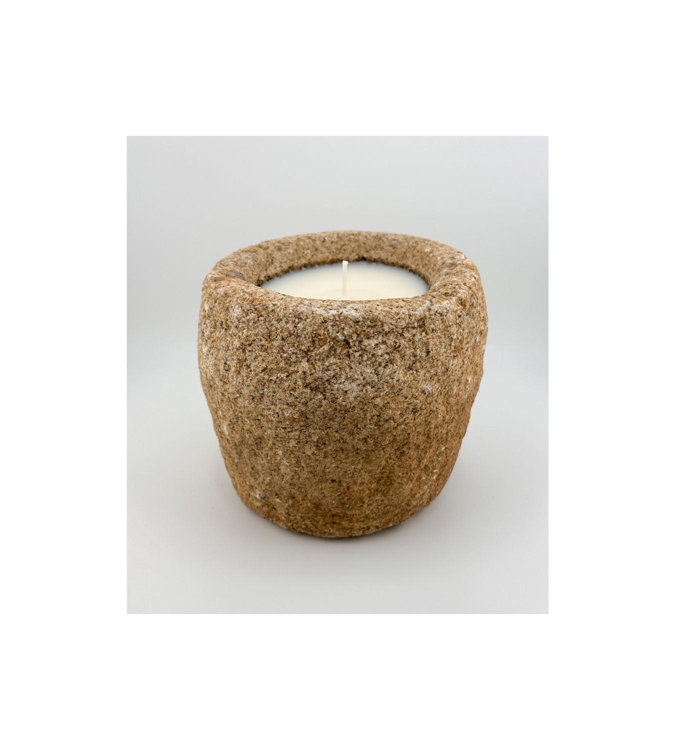 Stone Mortar Candles