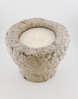 Stone Mortar Candles