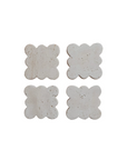 Travertine Scalloped Coasters