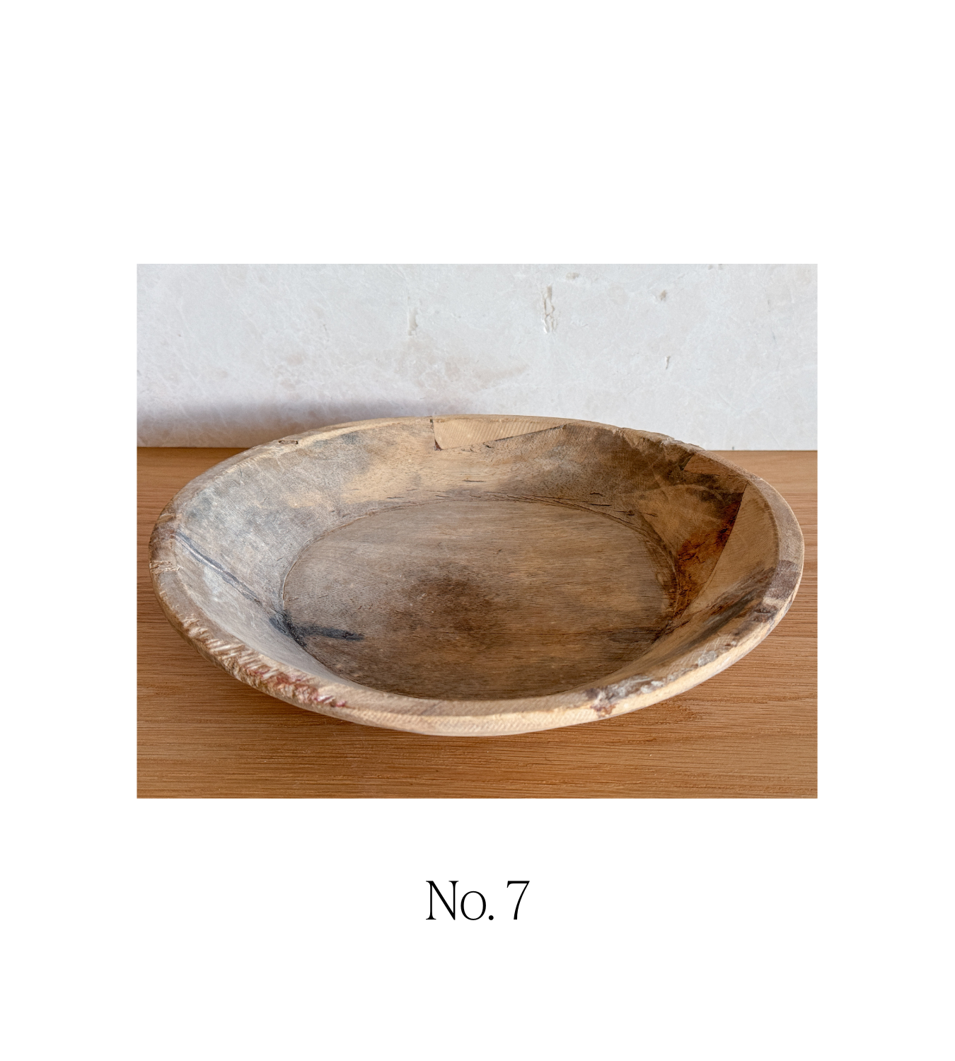 Found Wood Bowls, Medium