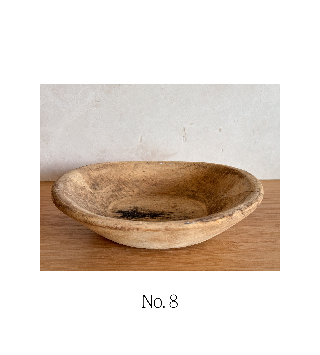 Found Wood Bowls, Medium