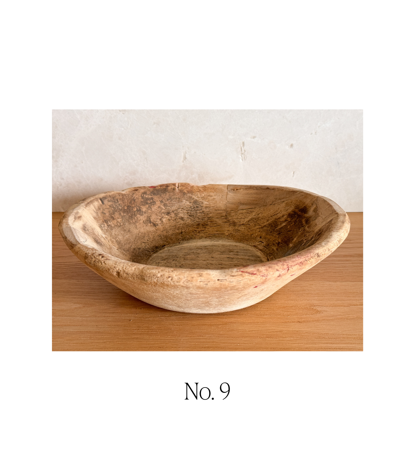 Found Wood Bowls, Medium