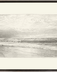 Whispering Waves Giclee Framed Art, Small