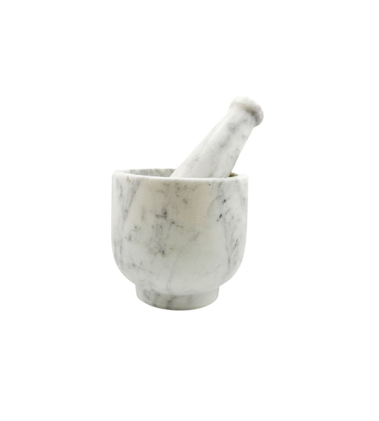 Small Marble Mortar & Pestle