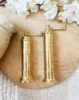 9" Brass PEPPER Mill by Atlas