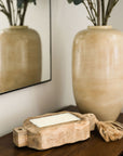 Driftwood Candle, Tobacco Bark