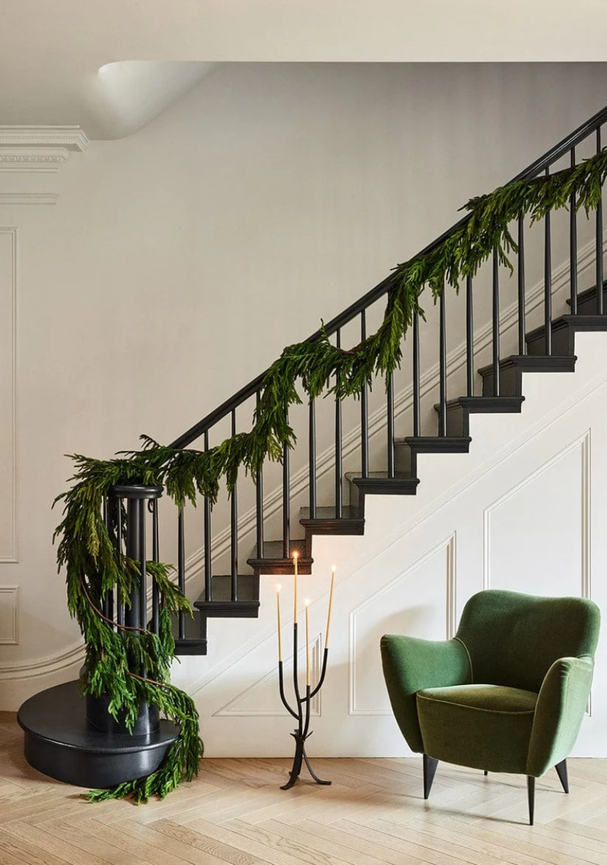 Real Touch Norfolk Pine Garland - 108" Long