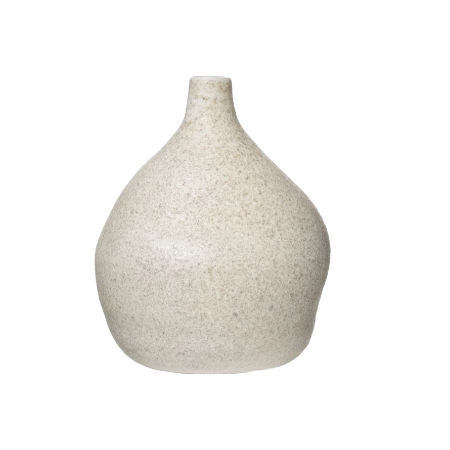 Textured Terracotta Vase, Small