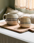 Vintage Striped Crock No. 2