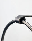 Towel Ring in Black Antique