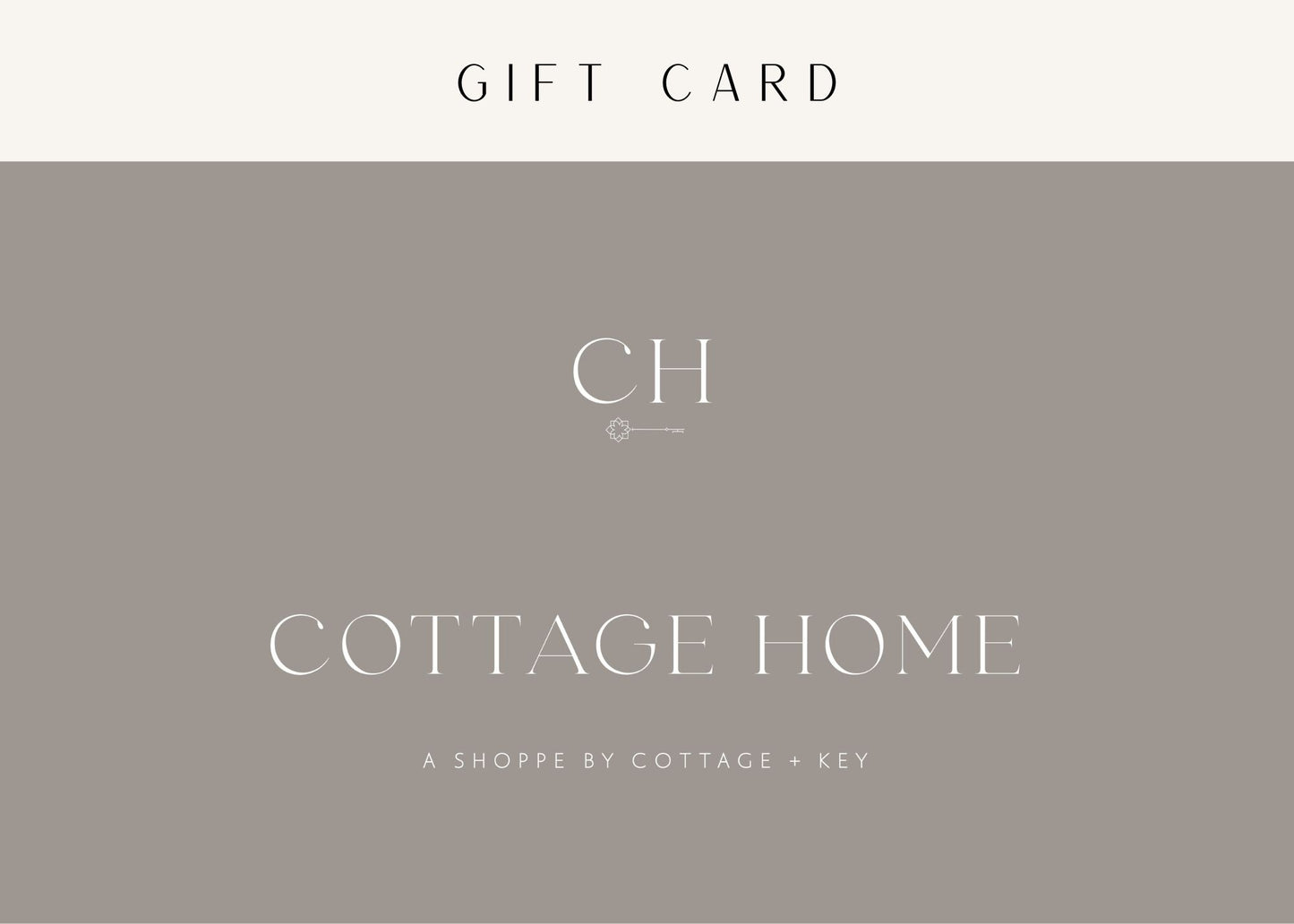 Cottage + Key Shoppe Gift Card